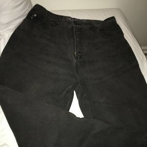 No Excuses Size 15/17 Black Jeans Sexy Jeanswear Tough